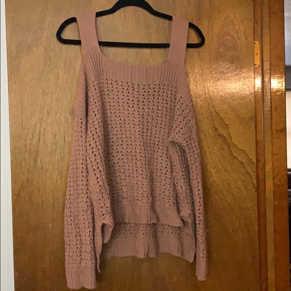 Cold Shoulder Sweater